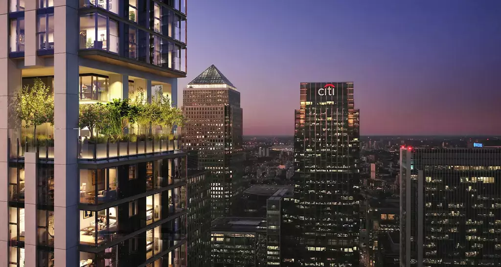 Apartment Canary Wharf, Großbritannien, 1 261 m² - Foto 3