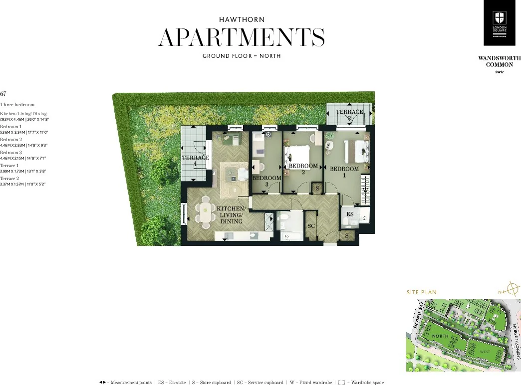 Apartment in Wandsworth, Großbritannien, 1 011 m² - Foto 10