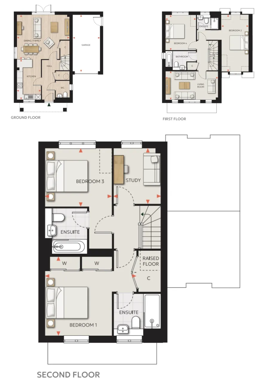 Casa Eastbrook Village, Reino Unido, 1 828 m² - imagen 10