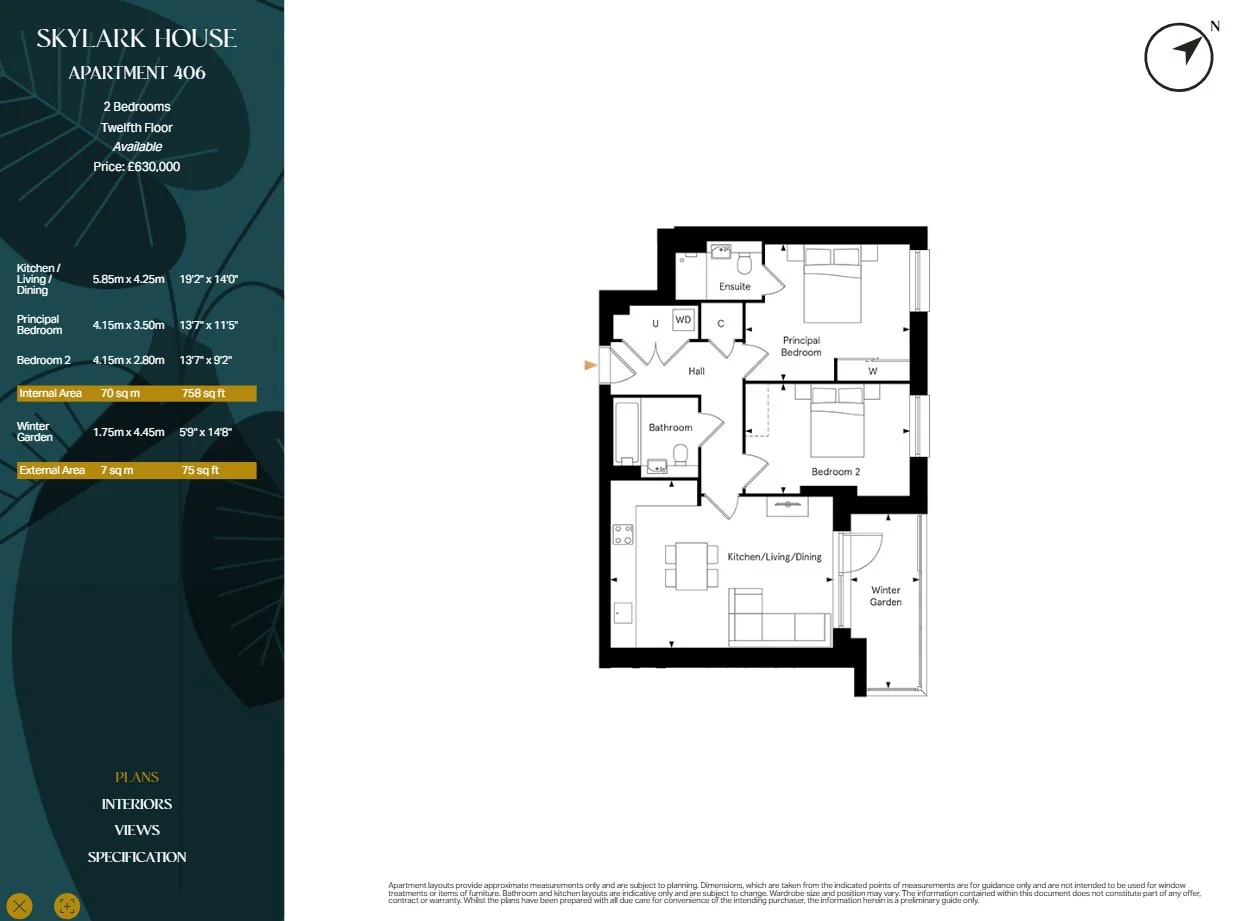 Apartment Brentford, Großbritannien, 668 m² - Foto 10
