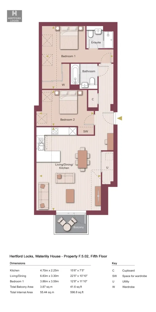 Apartment Hertford, United Kingdom, 916 m² - picture 12