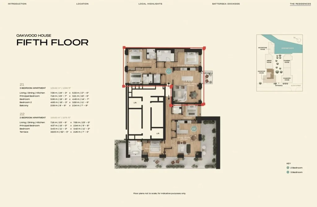 Appartement Battersea, Royaume-Uni, 1 398 m² - image 12