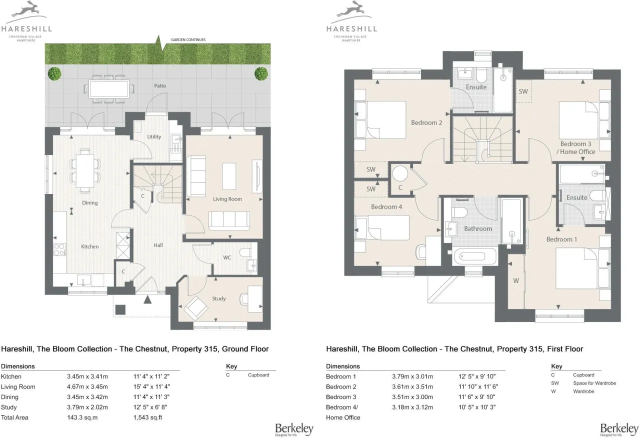 Casa Crookham Village, Reino Unido, 1 543 m² - imagen 14