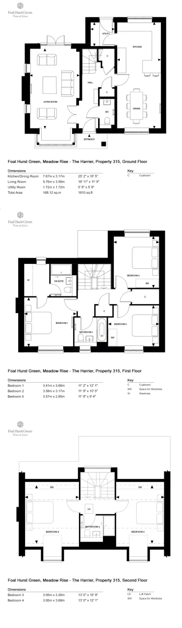 Casa Foal Hurst Green, Reino Unido, 1 810 m² - imagen 15