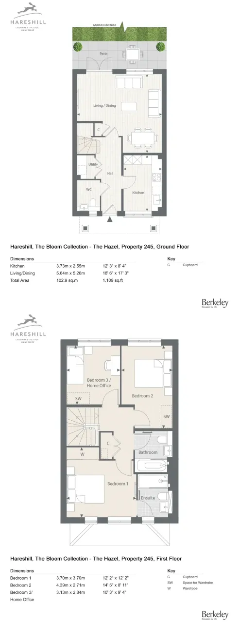 House Crookham Village, United Kingdom, 1 109 m² - picture 15