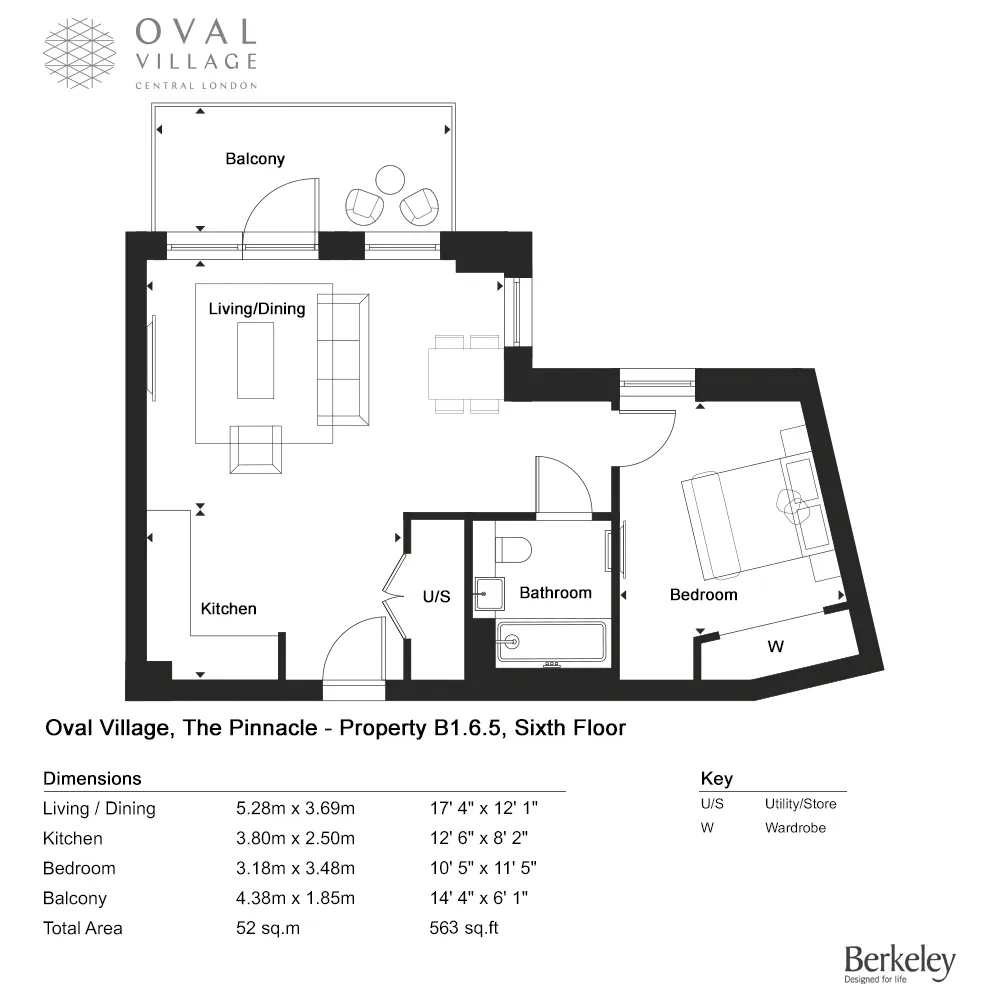 Apartamento Oval, Reino Unido, 562 m² - imagen 16