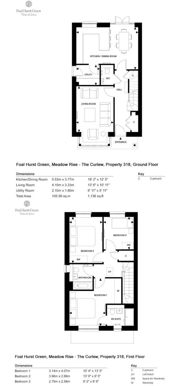 Casa Foal Hurst Green, Reino Unido, 1 136 m² - imagen 15
