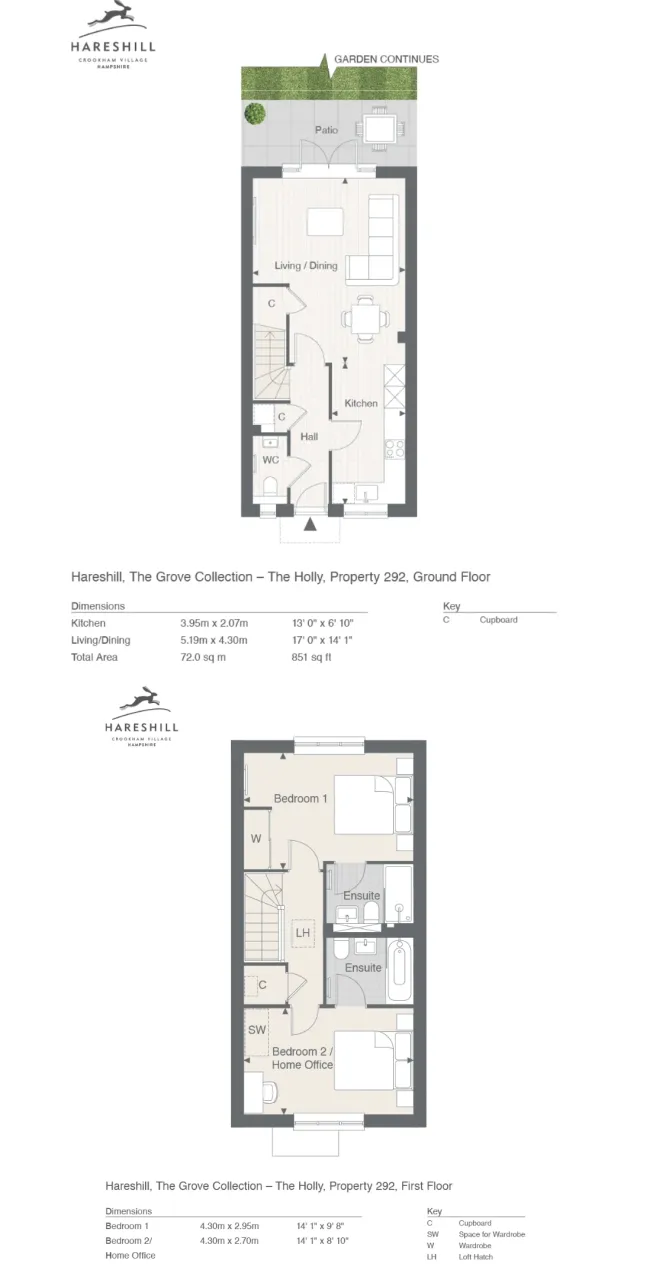 House Crookham Village, United Kingdom, 851 m² - picture 17