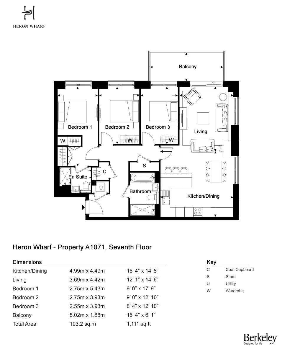 Appartamenti Poplar, Regno Unito, 1 111 m² - foto 19