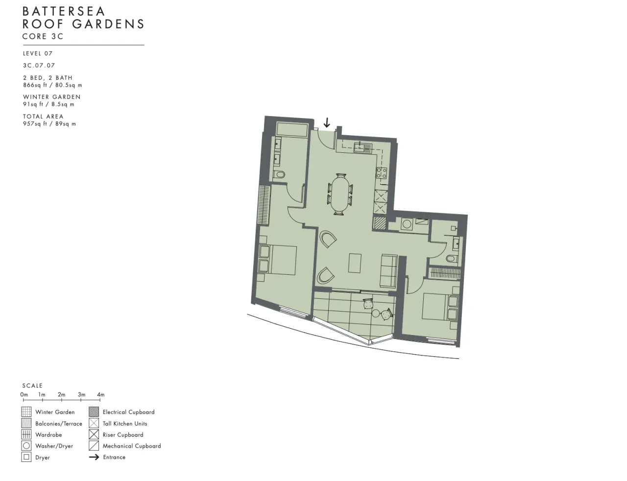 Apartment Battersea, United Kingdom, 958 m² - picture 19