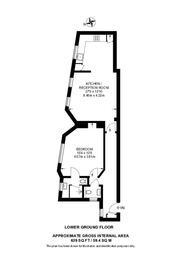 Appartamento a Londra, Regno Unito, 59 m² - foto 7