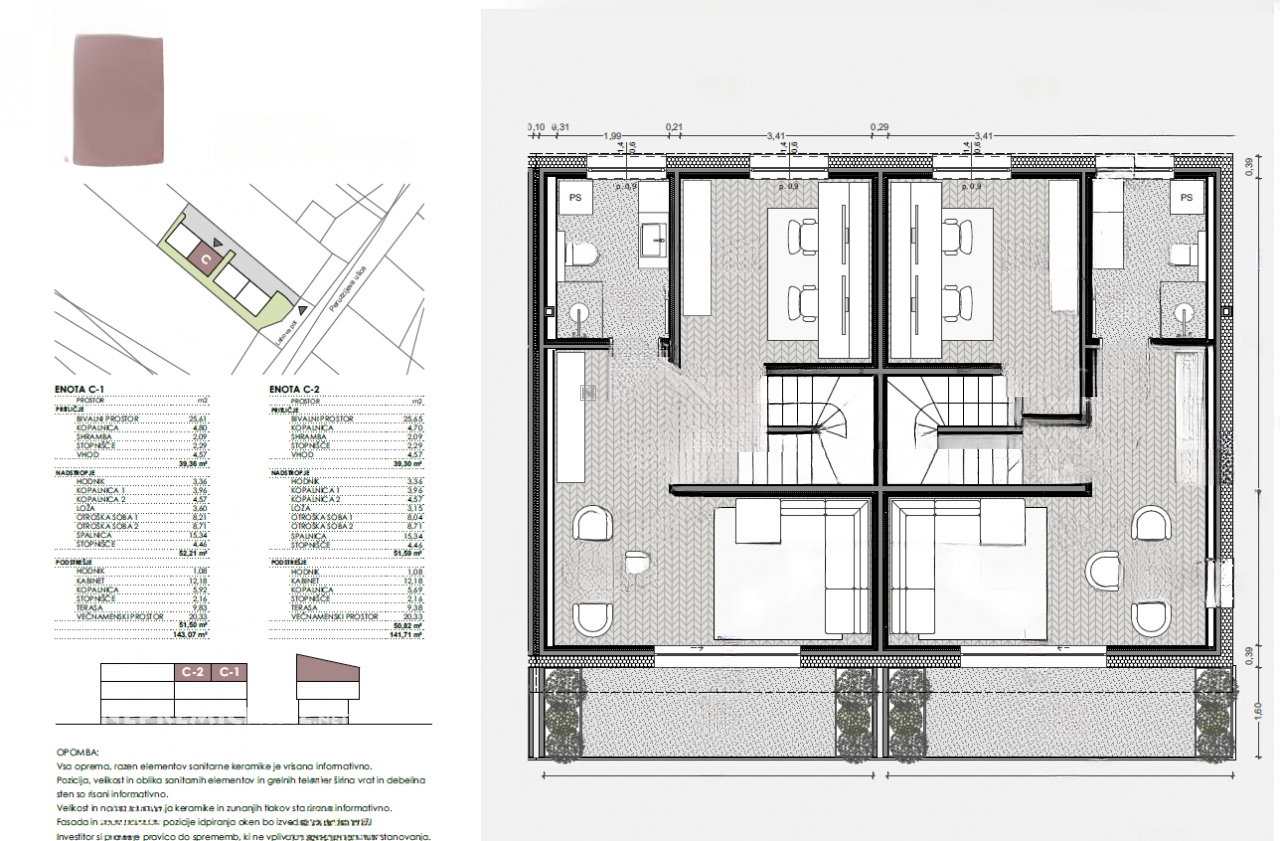 Appartamento a Lubiana, Slovenia, 154 m² - foto 12