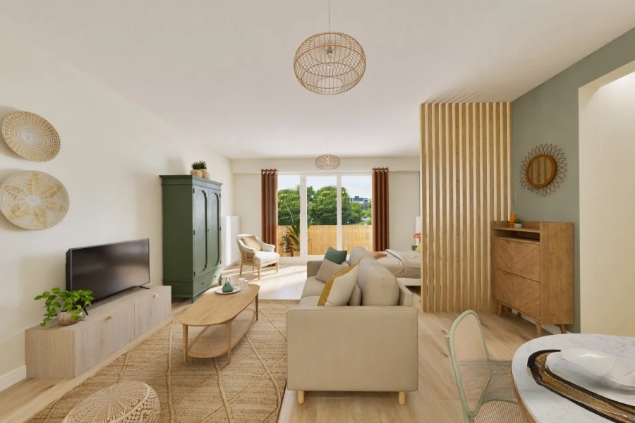 Wohnung in Diekirch, Luxemburg, 43 m² - Foto 3