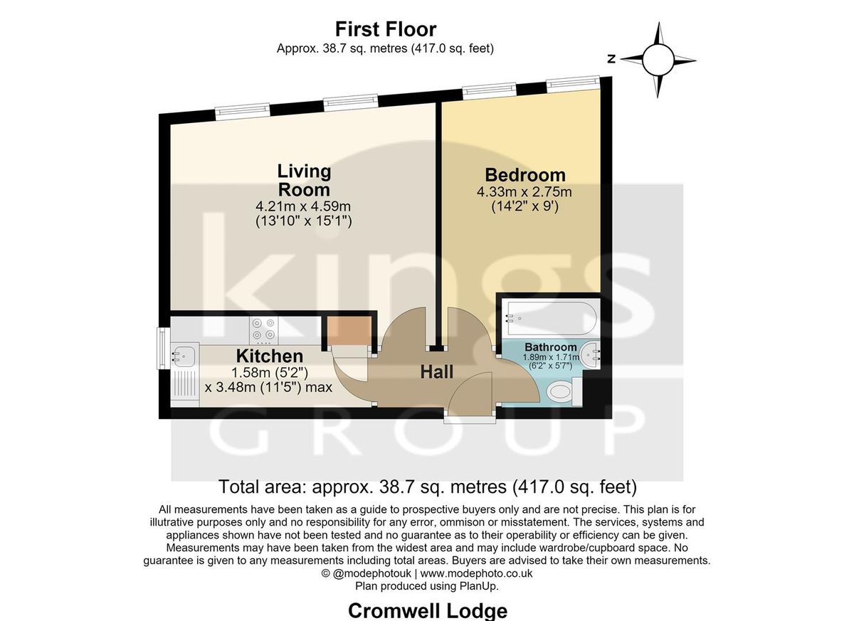 Appartamento a Londra, Regno Unito, 39 m² - foto 11