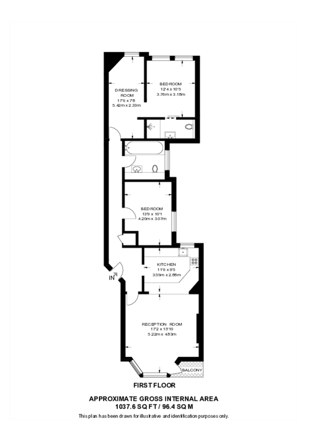 Flat in London, United Kingdom, 96 m² - picture 11