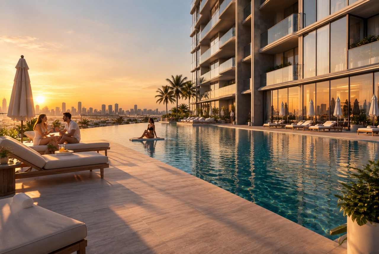 Piso en Dubái, EAU, 74.16 m² - imagen 1