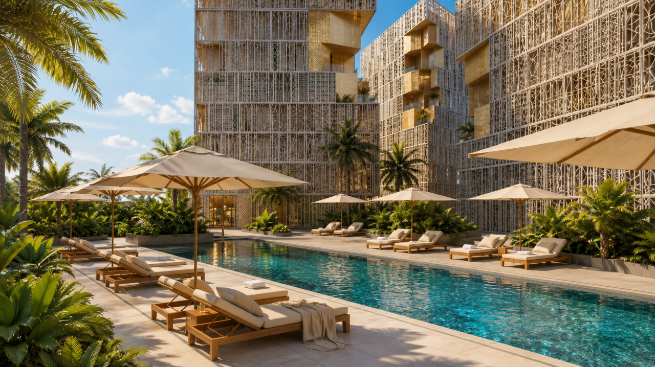 Appartamento a Dubai, EAU, 78.41 m² - foto 1