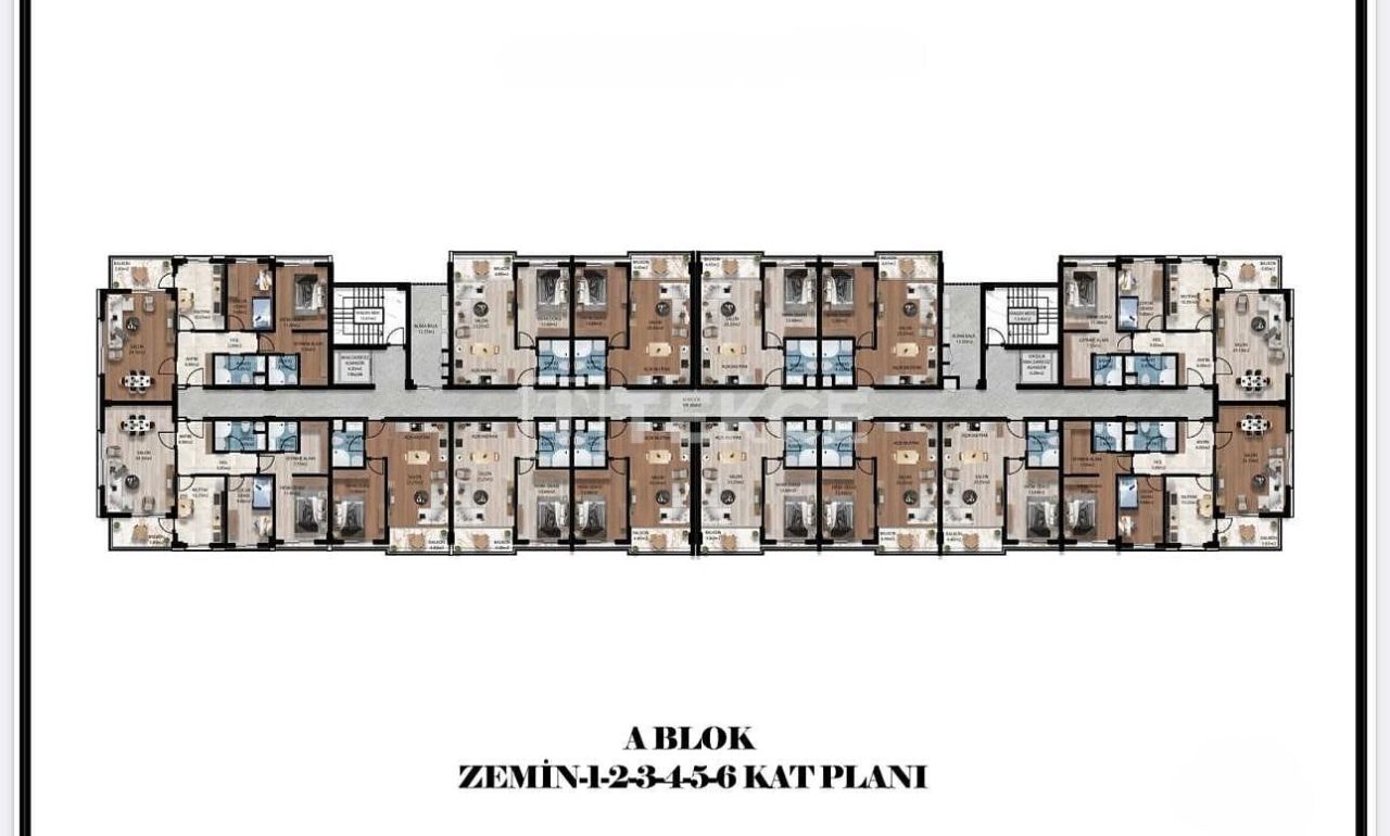 Appartamenti a Antalya, Turchia, 107 m² - foto 19