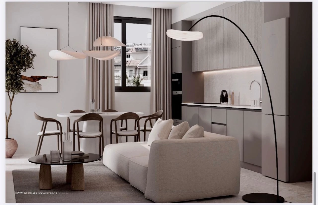 Wohnung in Mesa Geitonia, Zypern, 53 m² - Foto 2