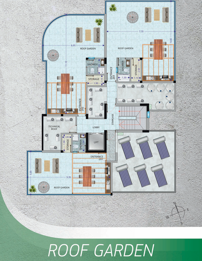 Appartamenti a Larnaca, Cipro, 189.4 m² - foto 9
