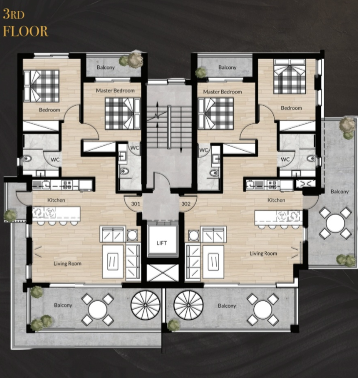 Apartamento en Limasol, Chipre, 64 m² - imagen 9