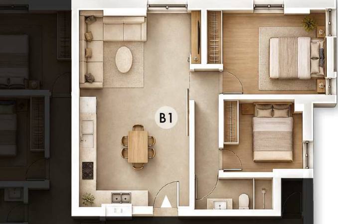 Appartamenti ad Atene, Grecia, 53 m² - foto 1