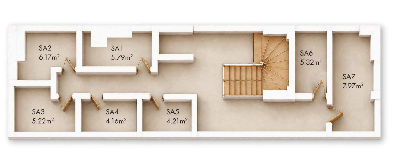 Appartamenti ad Atene, Grecia, 53 m² - foto 7