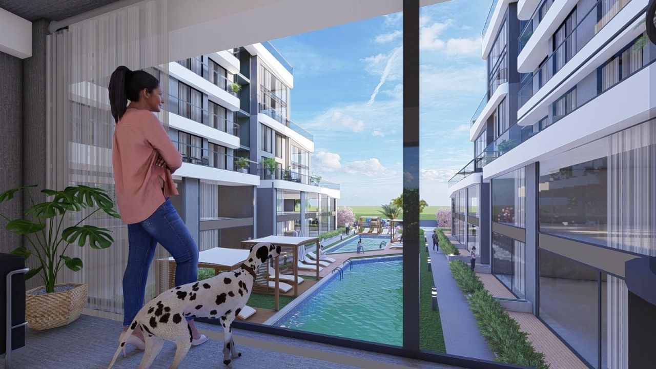 Wohnung in Antalya, Türkei, 42 m² - Foto 2