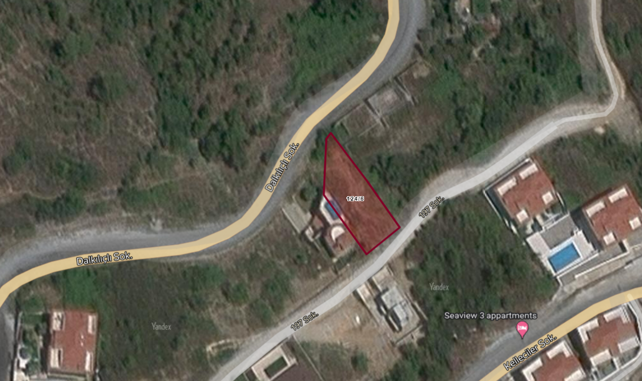 Terreno a Alanya, Turchia, 600 m2 - foto 4
