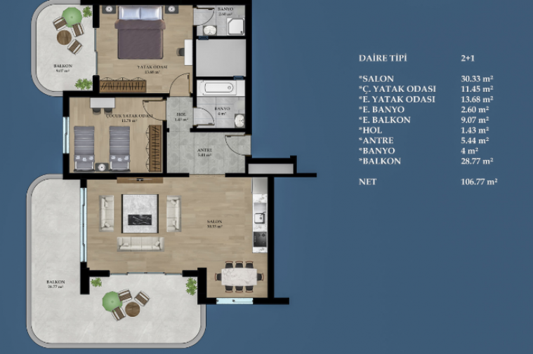 Penthouse in Alanya, Turkey, 300 m² - picture 5