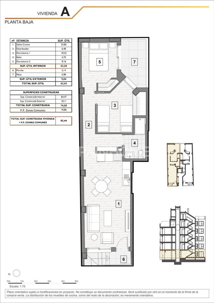 Appartamenti a Guardamar del Segura, Spagna, 81 m² - foto 19
