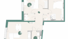 Wohnung für 459 000 euro in Ljubljana, Slowenien