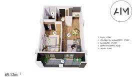 Appartement pour 96 834 Euro à Tbilissi, Géorgie