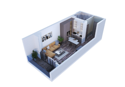 Appartamento per 55 043 euro a Batumi, Georgia