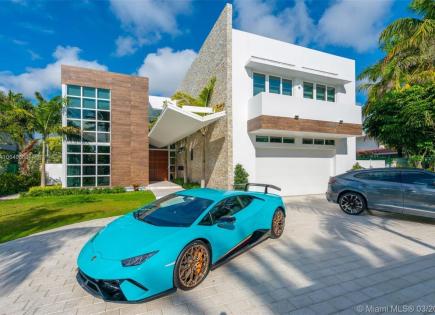 Villa für 4 060 394 euro in Miami, USA