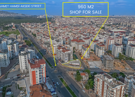 Tienda para 850 000 euro en Antalya, Turquia