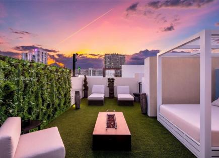 Penthouse pour 3 168 584 Euro à Miami, États-Unis