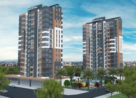 Flat for 72 000 euro in Mersin, Turkey