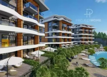 Flat for 201 000 euro in Alanya, Turkey
