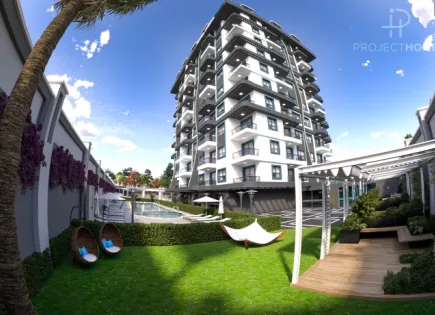Penthouse für 195 000 euro in Gazipasa, Türkei