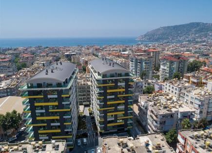 Wohnung für 1 300 euro pro Monat in Alanya, Türkei