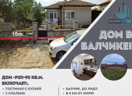 House for 89 000 euro in Balchik, Bulgaria