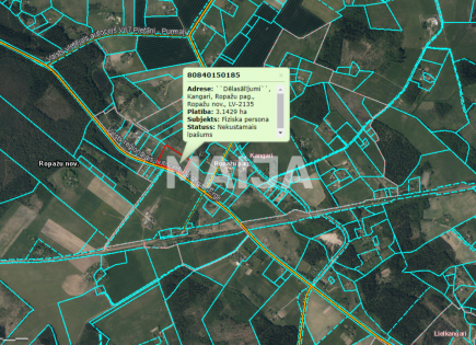 Terrain pour 40 800 Euro en Lettonie