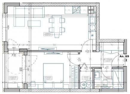 Appartement pour 88 000 Euro à Varna, Bulgarie