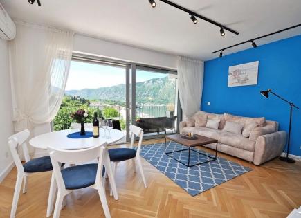 Apartamento para 1 100 euro por mes en Dobrota, Montenegro