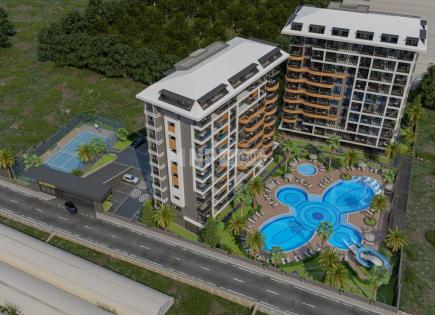 Flat for 136 500 euro in Alanya, Turkey