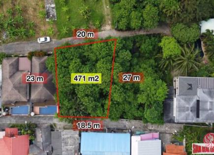 Land for 161 715 euro in Phuket, Thailand