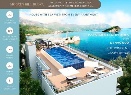 Appartement pour 3 990 000 Euro à Budva, Monténégro