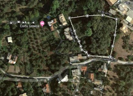 Terreno para 220 000 euro en Corfú, Grecia