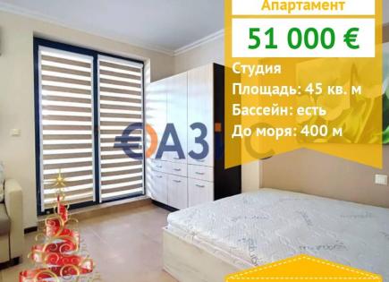 Apartment for 51 000 euro at Sunny Beach, Bulgaria